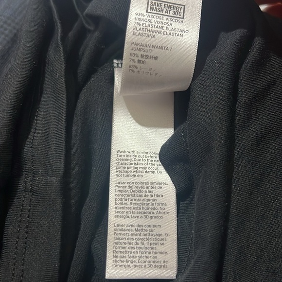 Topshop Black Romper size 10 - Picture 5 of 6